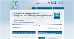 Desktop Screenshot of institutovialux.com.br